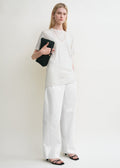 Tee knit white